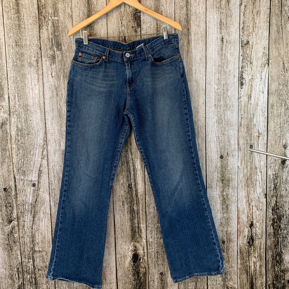 🌺 Lucky Brand Mid-rise Flare, size 14/32